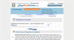 Desktop Screenshot of gigarealestate.com
